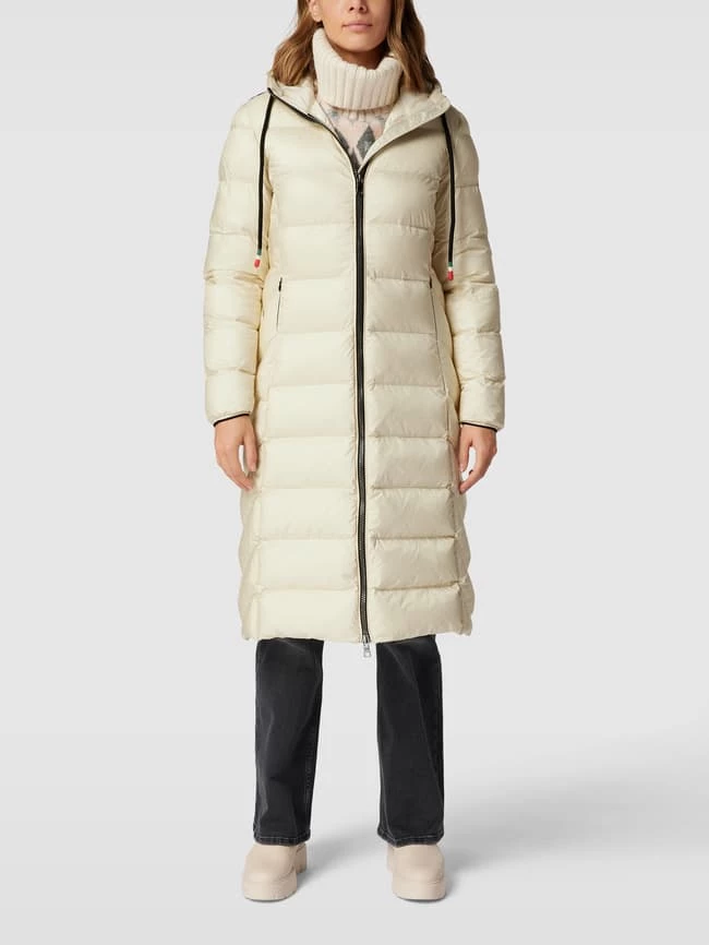 No.1 Como Mantel Mit Kapuze Modell 'IDA' - Offwhite 4 No.1 Como Mantel Mit Kapuze Modell 'IDA' - Offwhite – Bild 4