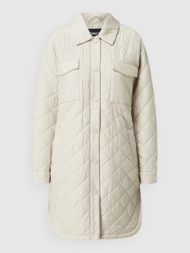 Only Steppmantel Mit Umlegekragen Modell 'New Tanzania' - Beige 2 Only Steppmantel Mit Umlegekragen Modell 'New Tanzania' - Beige – Bild 2