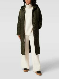 Marc O'Polo Steppmantel Mit Kapuze - Khaki