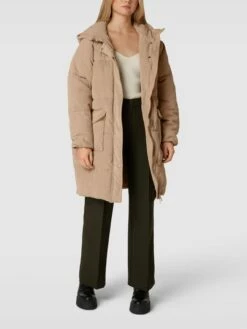 Only Steppmantel Aus Cord Modell 'CANDY' - Sand