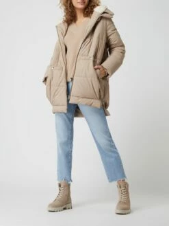 REVIEW Steppjacke Mit Wattierung - Haselnuss Braun