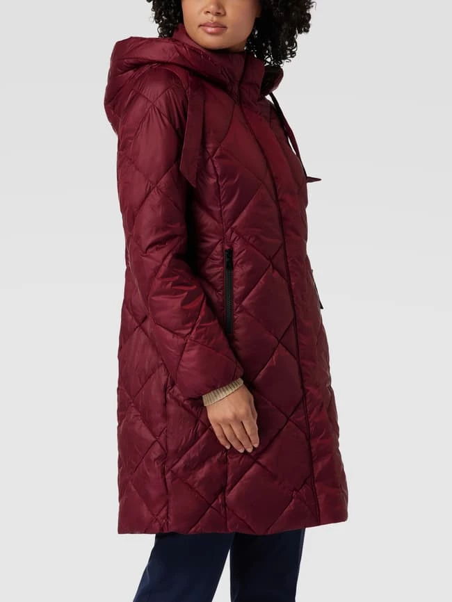 Gerry Weber Edition Steppmantel Mit Zweiwege-Reißverschluss - Bordeaux Rot 4 Gerry Weber Edition Steppmantel Mit Zweiwege-Reißverschluss - Bordeaux Rot – Bild 4