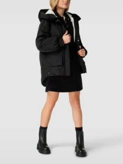 Only Parka Mit Kapuze Modell 'Miley' - Schwarz