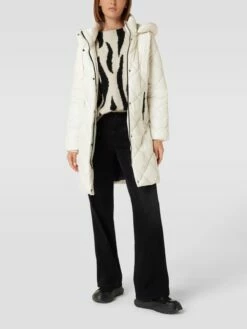 Gerry Weber Edition Steppmantel Mit Zweiwege-Reißverschluss - Offwhite