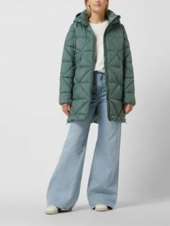 Tom Tailor Denim Steppmantel Mit Abnehmbarer Kapuze - Bottle