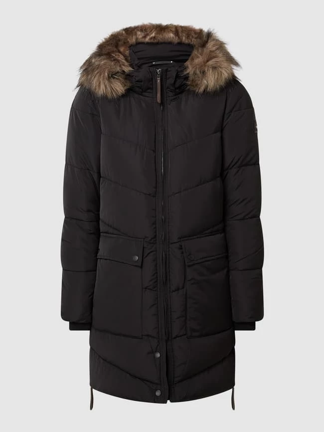 Only Steppmantel Mit Wattierung Modell 'New Roona' - Schwarz 2 Only Steppmantel Mit Wattierung Modell 'New Roona' - Schwarz – Bild 2