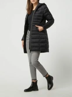 SAVE THE DUCK Steppmantel Mit Wattierung Modell 'Camille' - Wasserabweisend - Schwarz