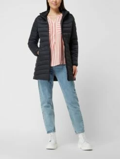 Napapijri Steppmantel Mit Kapuze Modell 'Aerons' - Schwarz