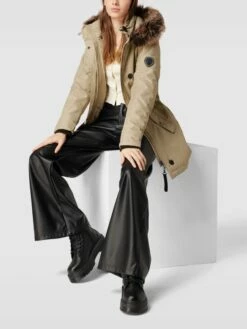 Only Parka Mit Kunstpelzkragen Modell 'ONLIRS' - Taupe