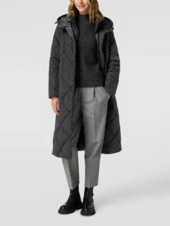 Gerry Weber Edition Steppmantel Mit Stehkragen - Schwarz