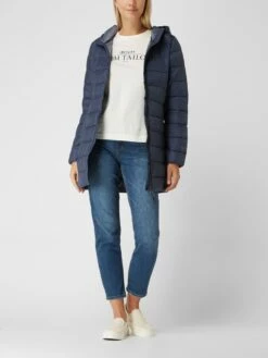 Tom Tailor Denim Steppmantel Mit Wattierung - Dunkelblau