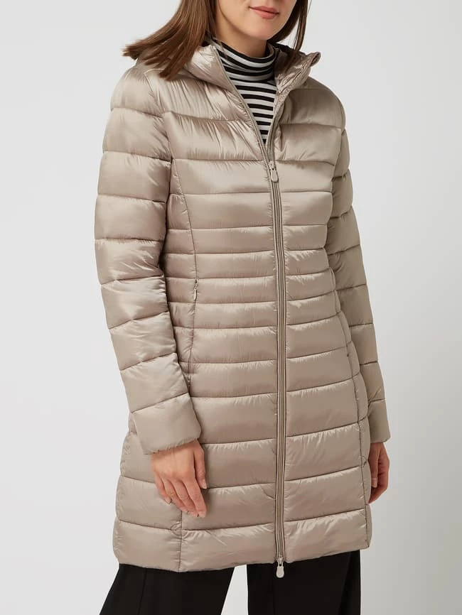 SAVE THE DUCK Steppmantel Mit Wattierung Modell 'Camille' - Wasserabweisend - Sand 4 SAVE THE DUCK Steppmantel Mit Wattierung Modell 'Camille' - Wasserabweisend - Sand – Bild 4