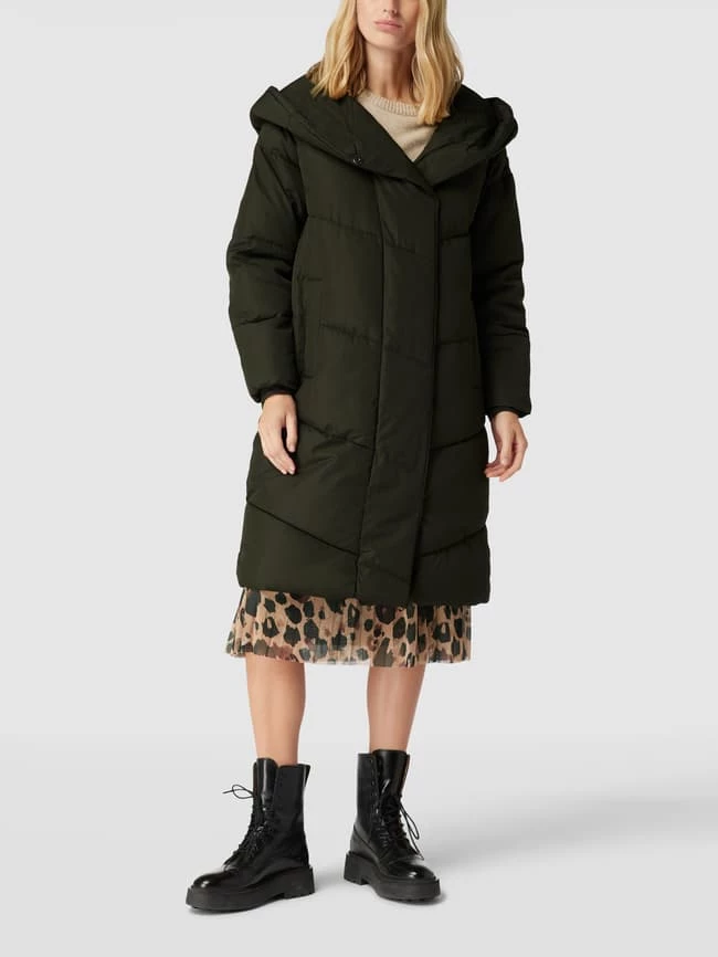 Noisy May Mantel Mit Kapuze - Olivgrün 4 Noisy May Mantel Mit Kapuze - Olivgrün – Bild 4