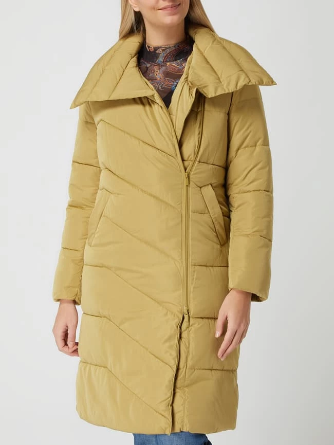 YAS Steppmantel Mit Wattierung Modell 'Alina' - Khaki 4 YAS Steppmantel Mit Wattierung Modell 'Alina' - Khaki – Bild 4