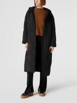 Fuchs Schmitt Steppmantel Mit Reißverschlusstaschen - Schwarz