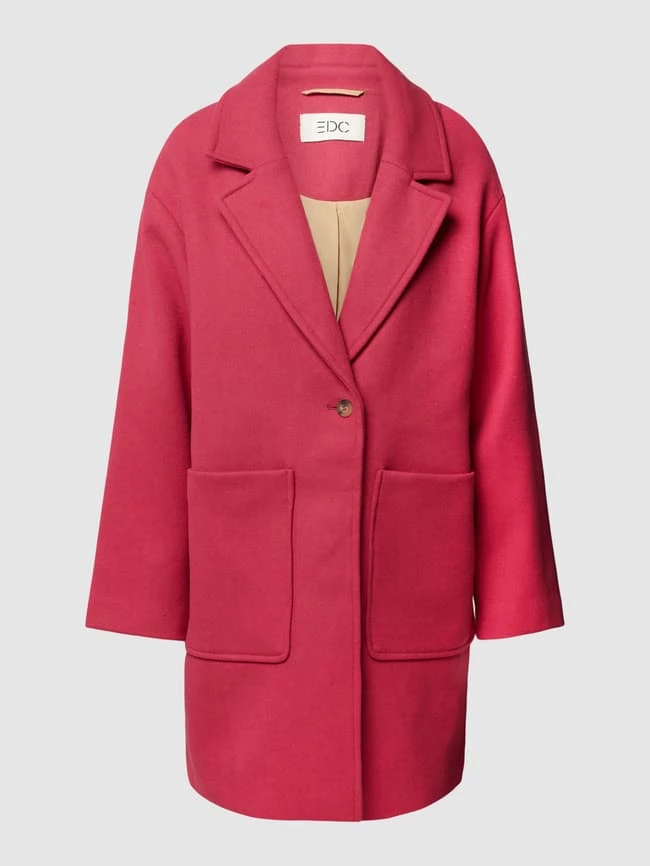 Edc By Esprit Mantel Mit Reverskragen - Pink 2 Edc By Esprit Mantel Mit Reverskragen - Pink – Bild 2