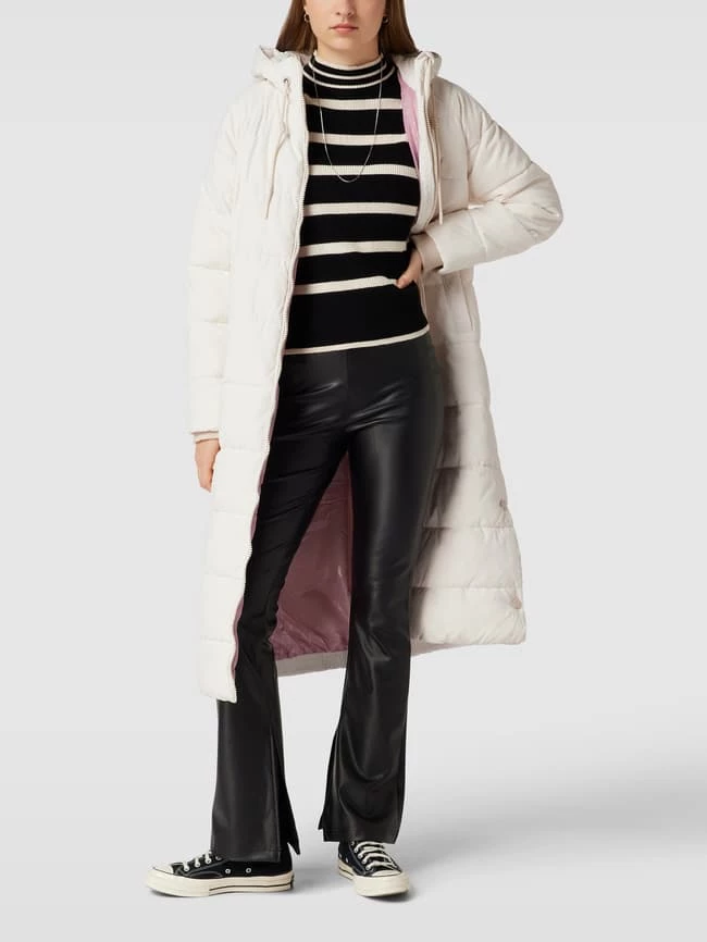 Q/S Designed By Steppmantel Mit Kapuze - Ecru 1 Q/S Designed By Steppmantel Mit Kapuze - Ecru