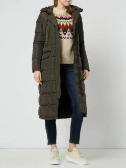 Blonde No. 8 Steppmantel Mit Wattierung Modell 'Lech' - Olivgrün