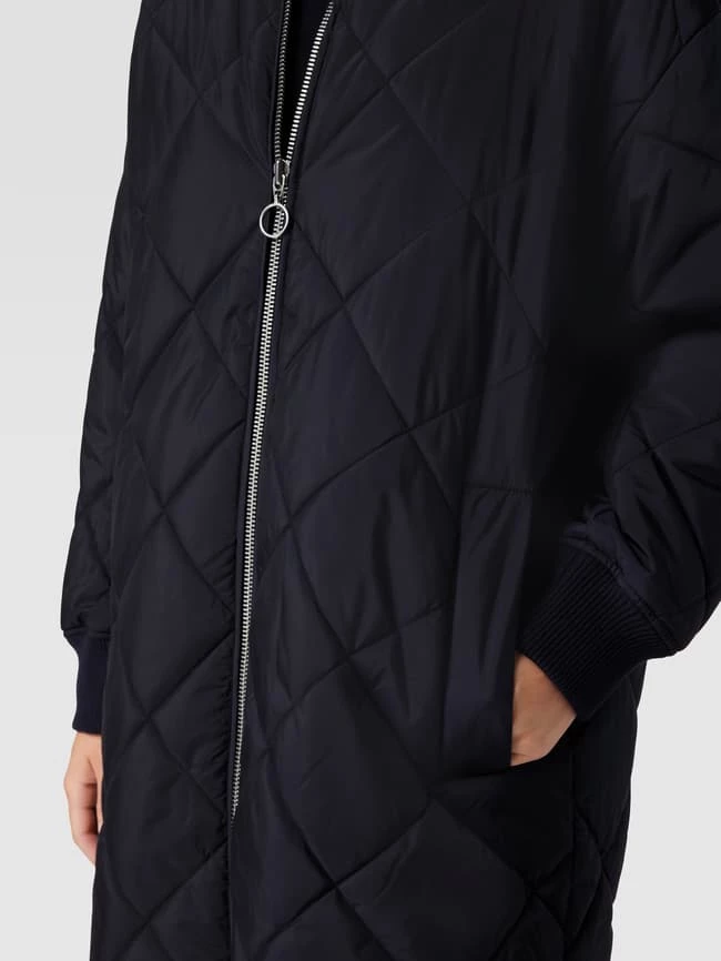 Marc O'Polo Denim Steppmantel Mit Label-Detail - Marineblau 3 Marc O'Polo Denim Steppmantel Mit Label-Detail - Marineblau – Bild 3