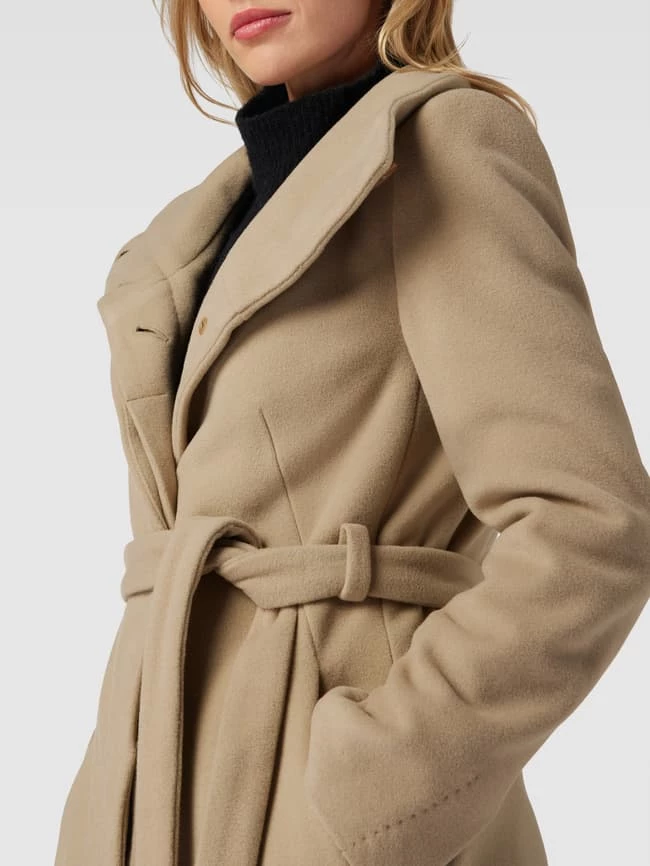 Drykorn Mantel Mit Umlegekragen Modell 'CAVERS' - Camel 3 Drykorn Mantel Mit Umlegekragen Modell 'CAVERS' - Camel – Bild 3