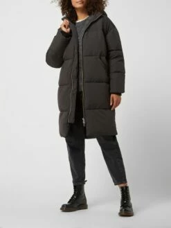 Embassy Of Bricks & Logs Oversized Steppmantel Mit Wattierung Modell 'Elphin' - Schwarz