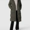 S.Oliver BLACK LABEL Daunenmantel Mit Kapuze - Khaki