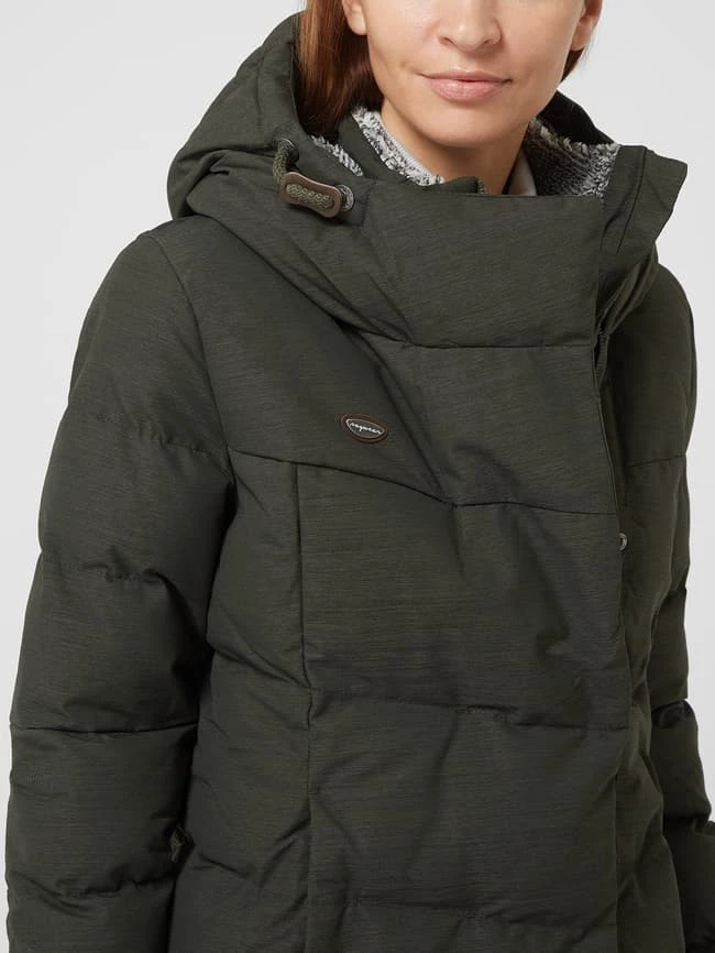 Ragwear Steppmantel Mit Kapuze Modell 'Pavla' - Olivgrün 3 Ragwear Steppmantel Mit Kapuze Modell 'Pavla' - Olivgrün – Bild 3