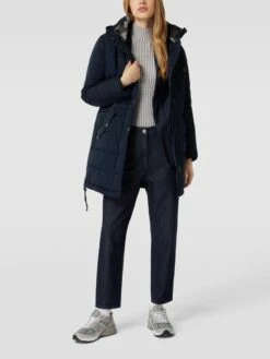 Gil Bret Steppmantel Mit Kapuze - Marineblau