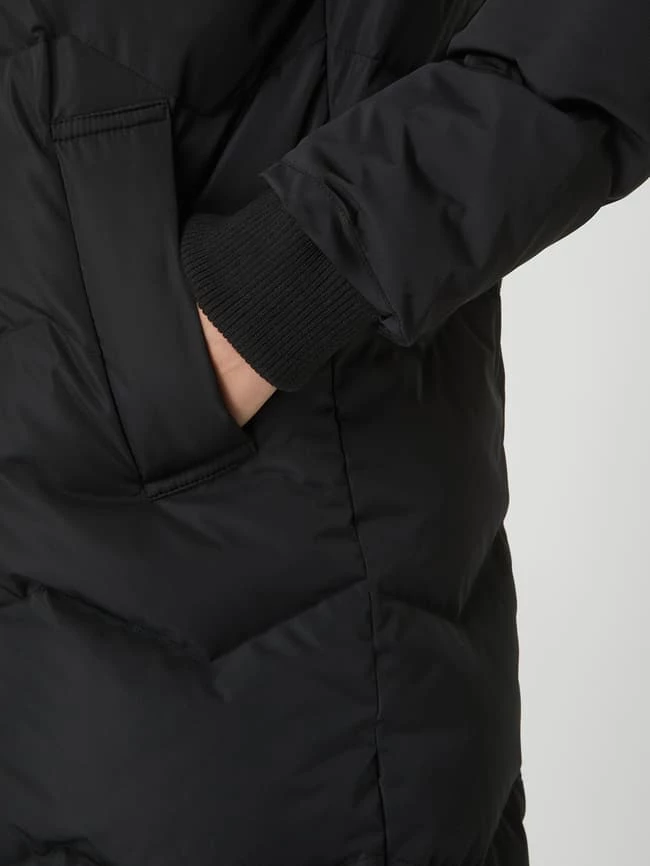 Fransa Steppmantel Mit Kapuze - Schwarz 3 Fransa Steppmantel Mit Kapuze - Schwarz – Bild 3