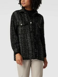 Milano Italy Blazermantel Mit Strukturmuster Modell 'Chanel' - Schwarz -WINTERMÄNTEL Verkaufs-Shop 895j8h9oa0s30i268944edi8717lac9g84rlci2l9t1jigqbah2kqcac90rkqk2baorj2c9jalb46j24al3m6chj70q3cc1m60qjcp9k64q32eb161ij2dhn65hjcpb3c5gj0c0