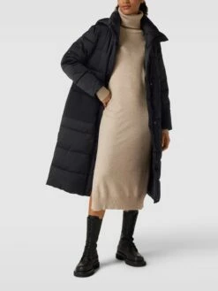 Gerry Weber Steppmantel Mit Abnehmbarer Kapuze - Schwarz