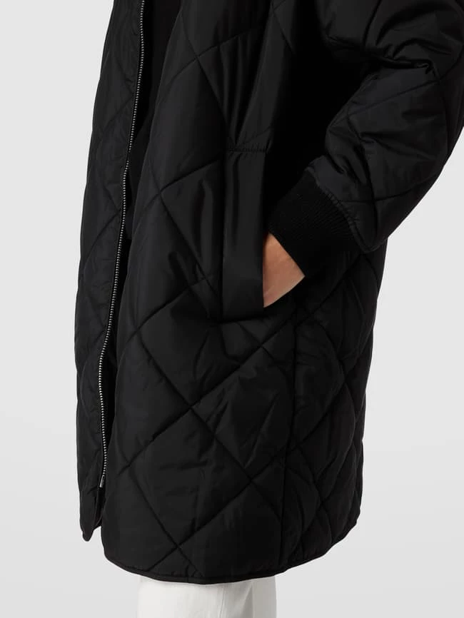 Marc O'Polo Denim Steppmantel Mit Label-Detail - Schwarz 3 Marc O'Polo Denim Steppmantel Mit Label-Detail - Schwarz – Bild 3