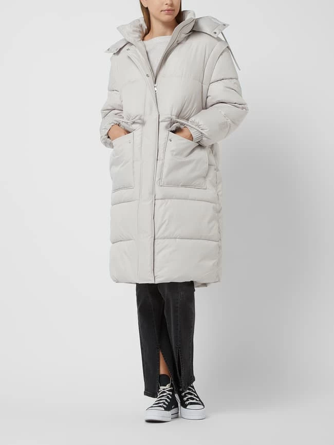 Tom Tailor Denim Steppmantel Mit Kapuze - Offwhite 6 Tom Tailor Denim Steppmantel Mit Kapuze - Offwhite – Bild 6