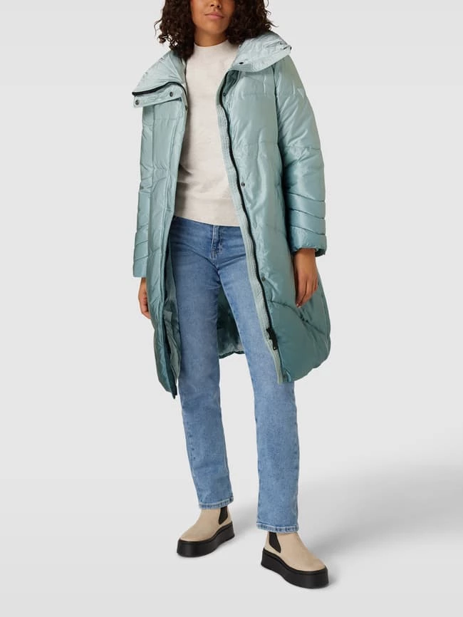 Guess Steppmantel Mit Stehkragen Modell 'OPHELIE' - Petrol 1 Guess Steppmantel Mit Stehkragen Modell 'OPHELIE' - Petrol