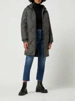 ECOALF Light-Steppmantel Mit Kapuze - Wattiert - Khaki