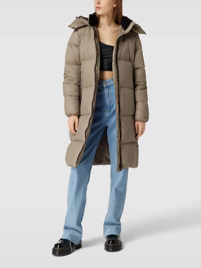 Calvin Klein Jeans Daunenmantel Mit Abnehmbarer Kapuze - Beige 1 Calvin Klein Jeans Daunenmantel Mit Abnehmbarer Kapuze - Beige