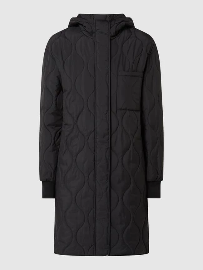 Jake*s Collection Steppmantel Mit Kapuze - Schwarz 2 Jake*s Collection Steppmantel Mit Kapuze - Schwarz – Bild 2