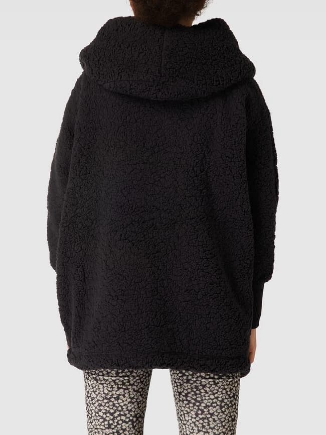 Noisy May Mantel Mit Strukturierter Oberfläche - Schwarz 5 Noisy May Mantel Mit Strukturierter Oberfläche - Schwarz – Bild 5