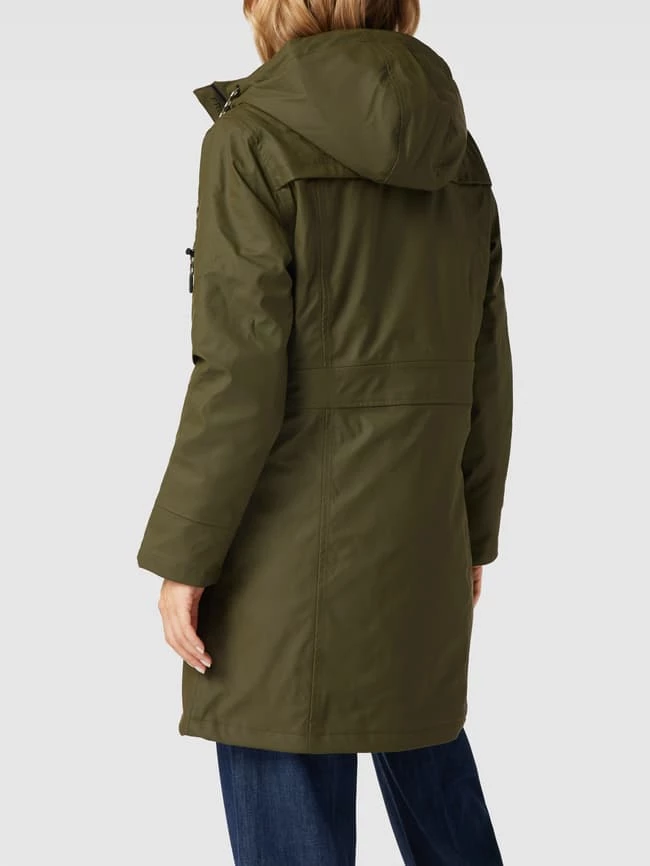 FREE/QUENT Jacke Mit Kapuze Modell 'Rain' - Olivgrün 5 FREE/QUENT Jacke Mit Kapuze Modell 'Rain' - Olivgrün – Bild 5