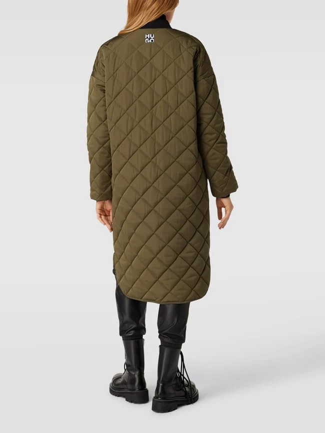 HUGO Steppmantel Mit Eingrifftaschen Modell 'Ferina' - Khaki 5 HUGO Steppmantel Mit Eingrifftaschen Modell 'Ferina' - Khaki – Bild 5