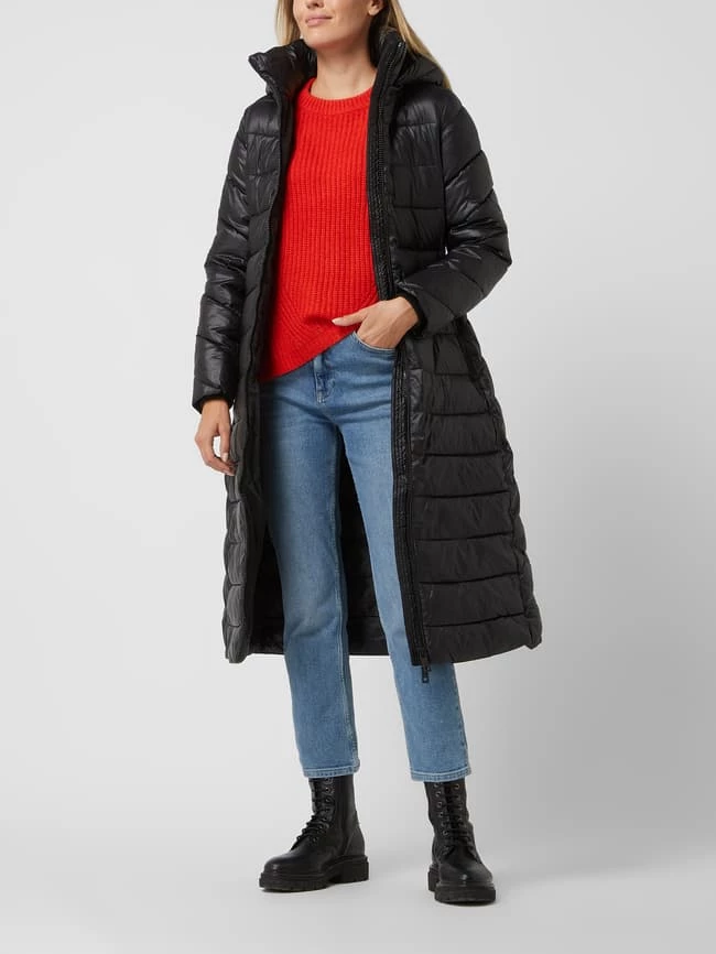 Calvin Klein Womenswear Steppmantel Mit Wattierung - Schwarz 1 Calvin Klein Womenswear Steppmantel Mit Wattierung - Schwarz