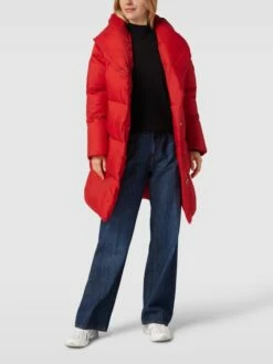 BOSS Casualwear Daunenmantel Mit Kapuze Modell 'PAHOLLY' - Rot