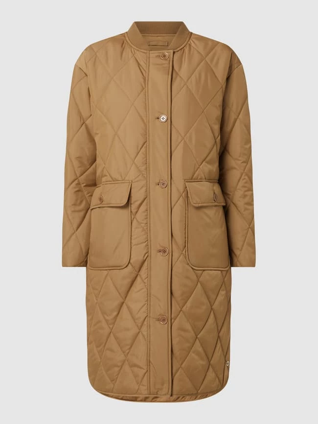 S.Oliver RED LABEL Steppmantel Mit Stehkragen - Beidseitig Tragbar - Mittelbraun 2 S.Oliver RED LABEL Steppmantel Mit Stehkragen - Beidseitig Tragbar - Mittelbraun – Bild 2