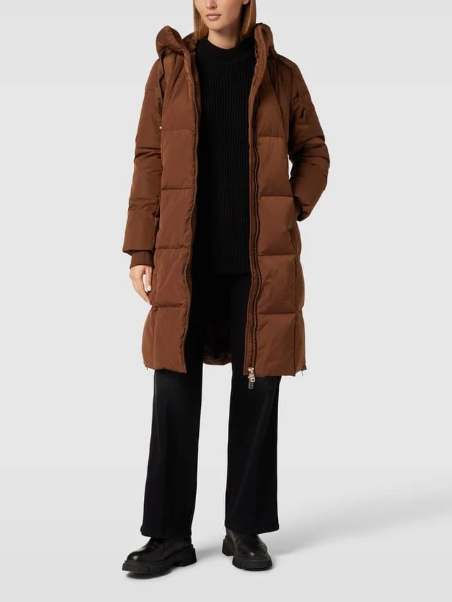 MOS MOSH Daunenmantel In Stepp-Optik Modell 'Nova' - Dunkelbraun 1 MOS MOSH Daunenmantel In Stepp-Optik Modell 'Nova' - Dunkelbraun
