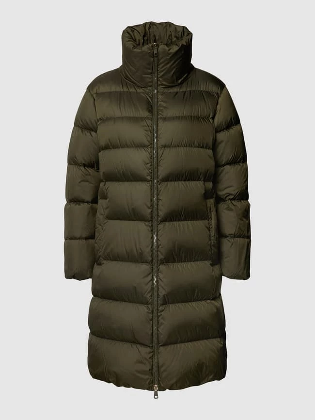 Weekend Max Mara Steppmantel Mit Eingrifftaschen - Olivgrün 2 Weekend Max Mara Steppmantel Mit Eingrifftaschen - Olivgrün – Bild 2