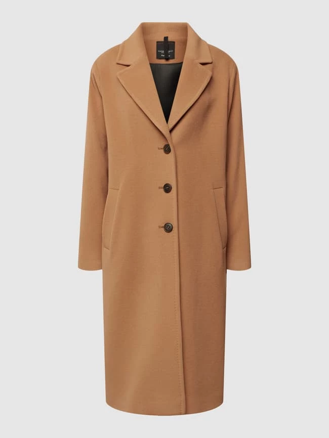 Fuchs Schmitt Mantel Mit Reverskragen - Camel 2 Fuchs Schmitt Mantel Mit Reverskragen - Camel – Bild 2