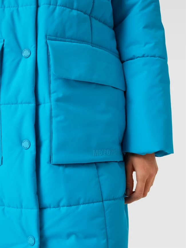 Marc O'Polo Denim Steppmantel Mit Stehkragen - Blau 3 Marc O'Polo Denim Steppmantel Mit Stehkragen - Blau – Bild 3
