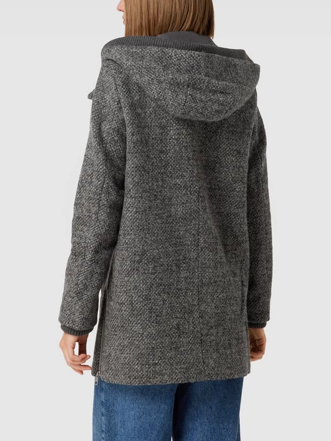 Esprit Mantel In Strick-Optik - Silber Meliert 5 Esprit Mantel In Strick-Optik - Silber Meliert – Bild 5