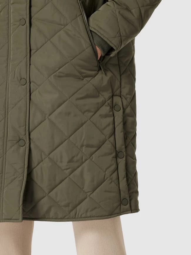 Montego Steppmantel Mit Seitlichen Eingrifftaschen - Olivgrün 3 Montego Steppmantel Mit Seitlichen Eingrifftaschen - Olivgrün – Bild 3