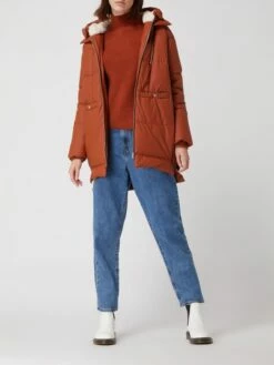 REVIEW Steppjacke Mit Wattierung - Terrakotta